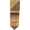 Ekena Millwork Westlake Arts & Crafts Rough Sawn Bracket, Western Red Cedar, 6"W x 20"D x 20"H BKT06X20X20WTL03RWR - alternate 2